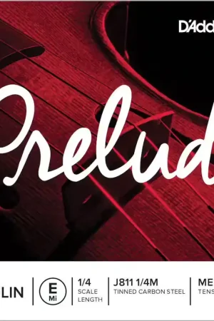 Produit phare | D'addario And Co Corde (mi) Prelude Manche 1/4 Medium
