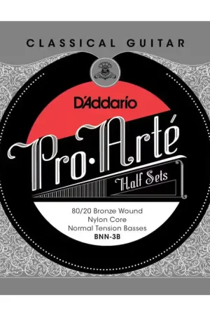Bon plan - D'addario And Co BNN-3B Pro-Arte Jeu de 3 Cordes Basses Tension Normale