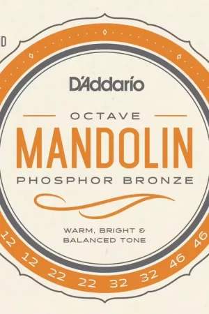 D'addario And Co EJ80 Cordes pour Mandoline Medium 12-46 - Promotion