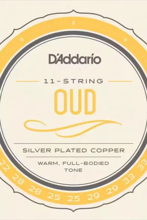 D'addario And Co Jeu de 11 cordes pour Oud EJ95 D'addario | Bon plan