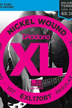 Nouveau | D'addario And Co EXL170BT Nickel Wound Long Scale Regular Light 45-107