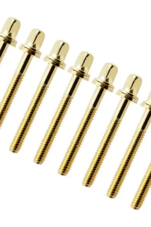 Super offre - Sparedrum Tirant 42mm Doré Avec Rondelle - Filetage 7/32" (X10)