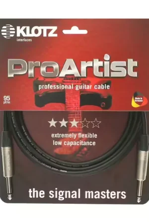 Klotz CABLE JACK GUITARE 3M JACK 2P - JACK 2P | Dernières unités