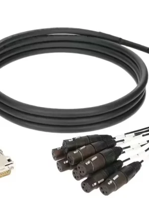 Top des ventes - Klotz TAN08DF01.0 8-CH Loom Symetrique 1M 25P Dsub M - 8X XLR F