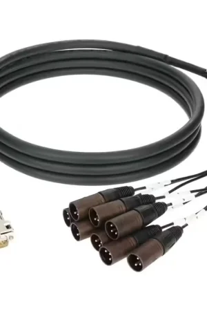 Klotz TAN08DM01.0 8-CH Loom Symetrique 1M 25P Dsub M - 8X XLR M | Commandez maintenant