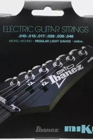 Expédition immédiate - Ibanez IEGS61MK Nickel Wound Regular Light 10-46