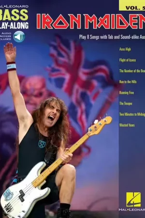 Commandez dès maintenant | Hal Leonard Iron Maiden - Bass Play Along Vol.57