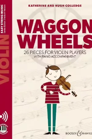 Produit tendance | Boosey & Hawkes Waggon Wheels Violon + Acc. Piano - Colledge