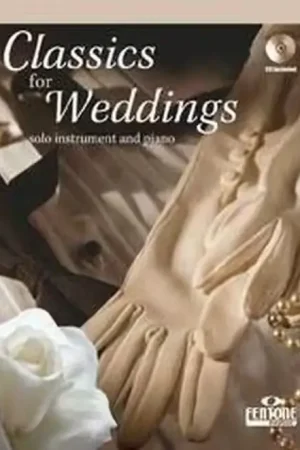 Qualité professionnelle - Fentone Music CLASSICS FOR WEDDING - FLUTE & PIANO + CD