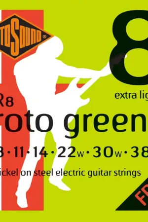 Nouveau au catalogue - Rotosound Roto R8 Nickel Extra Light 838