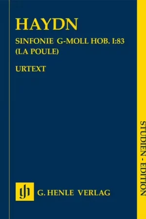 Henle Verlag Haydn Joseph - Sinfonie G-moll Hob. I:83 "la Poule" - Score | Très demandé