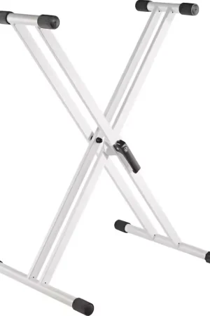 K&M Stand clavier 18993 Blanc - Achat sécurisé