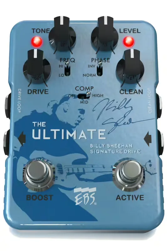 EBS Overdrive Basse Signature Billy Sheehan Ultimate | Prix avantageux