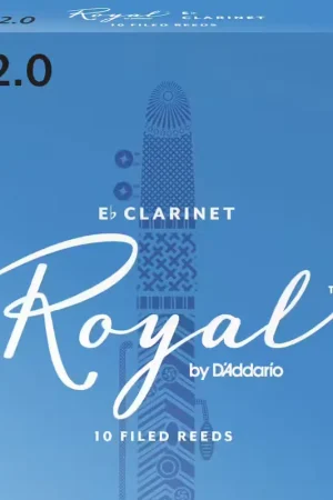 D'addario - Rico Rbb1020 - Anches Rico Royal Clarinette Mib Force 2.0 Pack De 10 | Offre spéciale