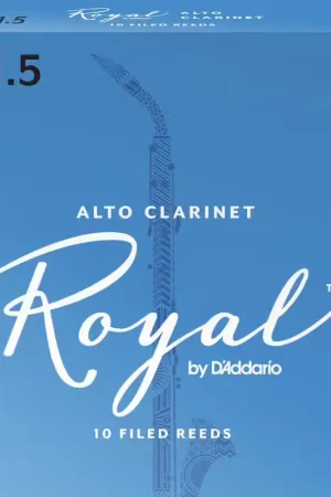D'addario - Rico Rdb1015 - Anches Rico Royal Clarinette Alto Force 1.5 Pack De 10 - Direct fabricant