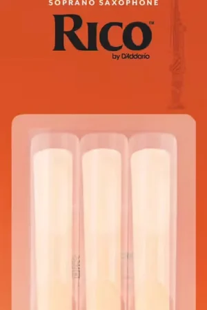 D'addario - Rico RIA0315 - Anches Rico Saxophone Soprano Force 1.5 Pack De 3 | Bien noté
