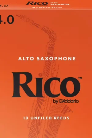 D'addario - Rico Rja1040 - Anches Saxophone Alto Rico Par Force4 (Pack De 10) | Stock limité