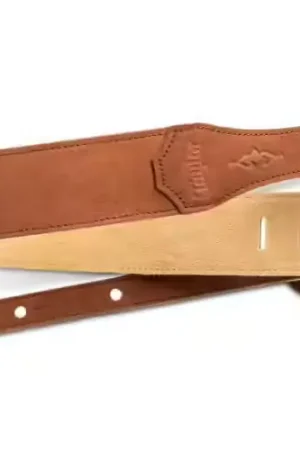 Économisez maintenant - Taylor Guitars 4103-25 Strap Medium Brown Sanded Suede 2.5"