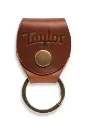 Super prix | Taylor Guitars 1516 Key Ring W/pick Holder - Medium Brown Nubuck