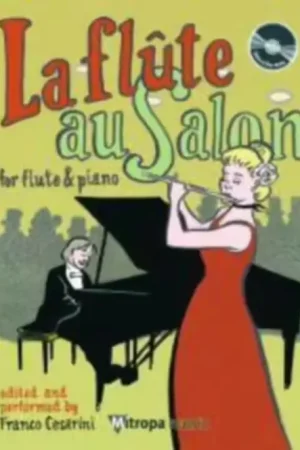 Tout juste disponible - Mitropa Music La Flute Au Salon - Flute & Piano + CD