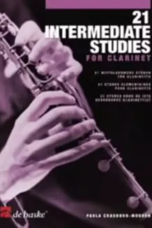 Soldes | Dehaske 21 INTERMEDIATE STUDIES FOR CLARINET