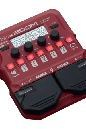 Zoom B1 Four Multieffets pour Basse | Se termine bientôt