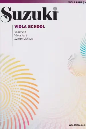 Alfred Publishing Suzuki Viola School Viola Part Vol.2 + CD Rev. Edition - Alto - Coup de cœur des clients
