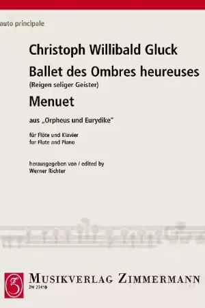 Prix en baisse | Zimmermann Gluck - Ronde Des Esprits Bienheureux - Flute et Piano
