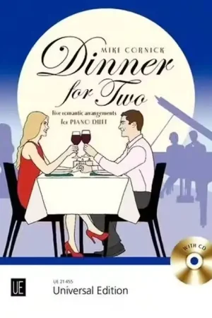 Universal Edition Cornick Mike - Dinner For Two - Five Romantic Arrangements For 2 Pianos - Prêt à expédier
