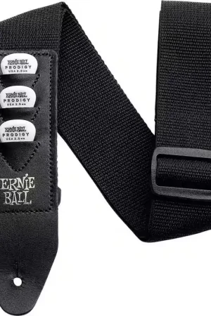 Bonne affaire | Ernie Ball Sangle Pickholder Noire