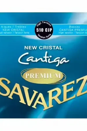 Savarez 510CJP New Cristal Cantiga Premium Bleu Tirant Fort | Excellente qualité