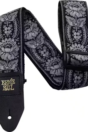 Nouveau en boutique | Ernie Ball Sangle Jacquard Silver Orleans