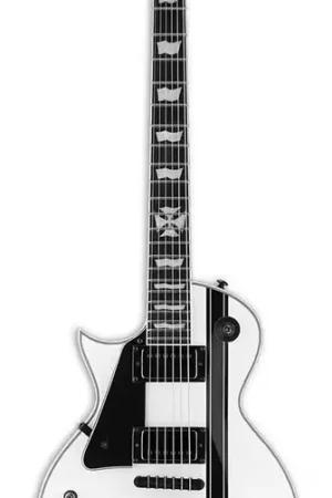 Achetez en ligne | LTD Guitars Signature James Hetfield Ironcross Snow White Lh