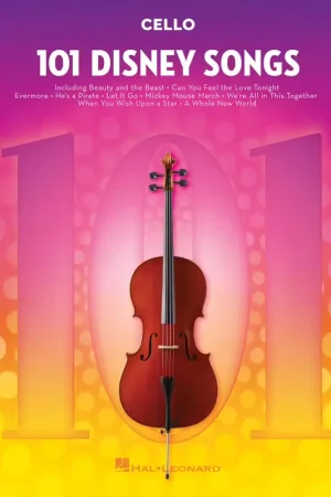 Déstockage | Hal Leonard 101 Disney Songs - Cello