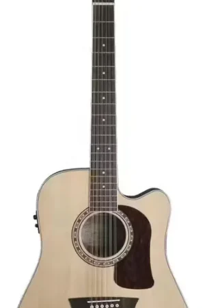 Stock limité - Washburn Heritage D10sce 12 Cordes Natural