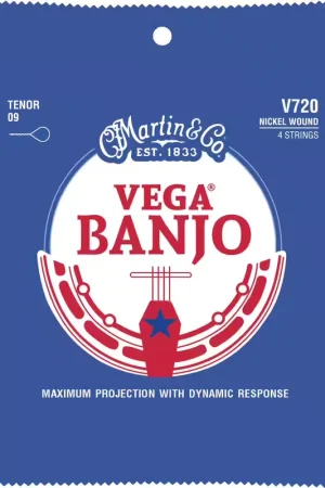 Livraison express | Martin Strings Vega Banjo 720 4 Cordes Ténor