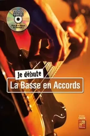 Play Music Publishing Tauzin Bruno - Je Debute A La Basse En Accords + CD - Très bien noté