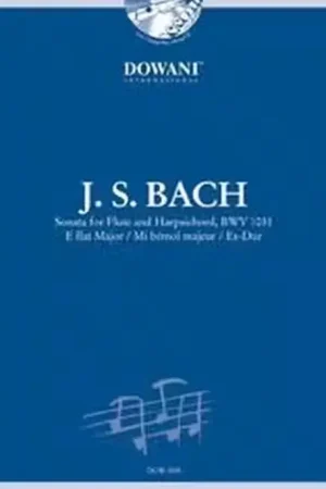Super offre - Dowani Bach J.S. - Sonate BWV 1031 - Flute + CD