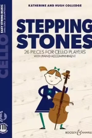 Boosey & Hawkes Colledge - Stepping Stones - Violoncelle & Piano + Audio Online - Offre à durée limitée