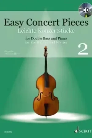 Schott Easy Concert Pieces Vol.2 - Contrebasse & Piano - Coup de cœur