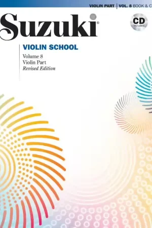 Prix imbattable | Alfred Publishing Suzuki - Violin School Vol.8 + CD - Revised Edition