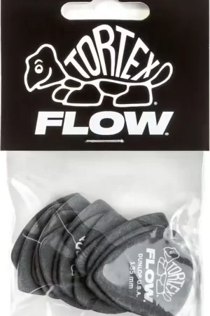 Jim Dunlop 12 x 1,35mm Tortex Flow Standard - Expédition immédiate