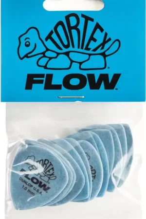 Expédition rapide | Jim Dunlop 12 x 1,00mm Tortex Flow Standard