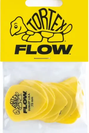 Tout nouveau - Jim Dunlop 12 x 0,73mm Tortex Flow Standard