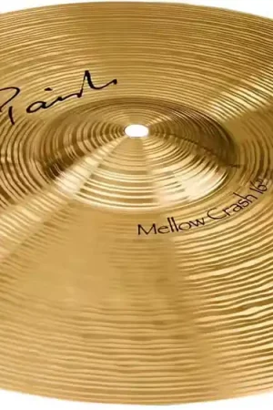 Paiste Signature MELLOW-crash 16" - Qualité premium