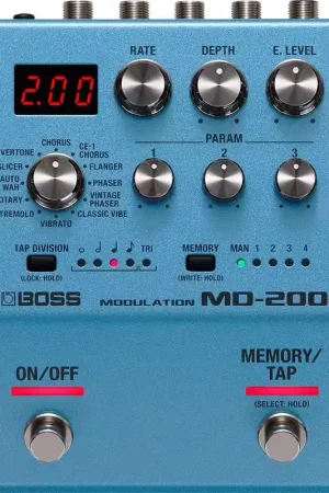 Plus que quelques pièces - Boss MD-200 Modulation