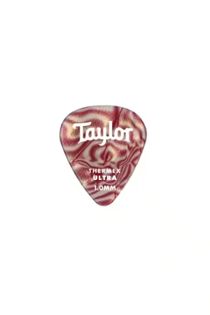 Taylor Guitars 70711 Premium Darktone 351 Thermex Ultra Ruby Swirl 1.25mm 6-pack - Bonne affaire