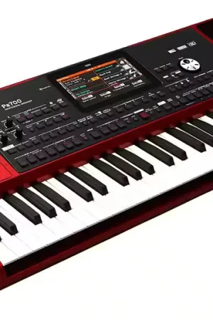 Korg PA-700 Rouge - Qualité professionnelle