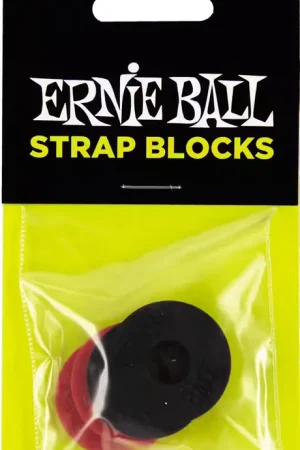 Jusqu'à épuisement des stocks - Ernie Ball 4603 Pack de 4 Strap Blocks
