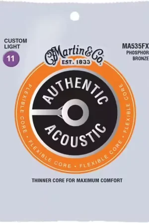 Retour gratuit - Martin Strings MA535fx Authentic PB Custom Light 11-52